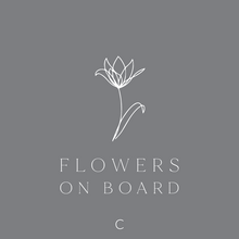 Load image into Gallery viewer, Flowers On Board Window Sticker
